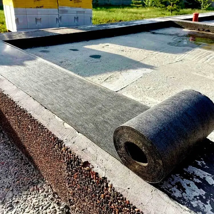 Гидроизоляция фундамента рулонными материалами