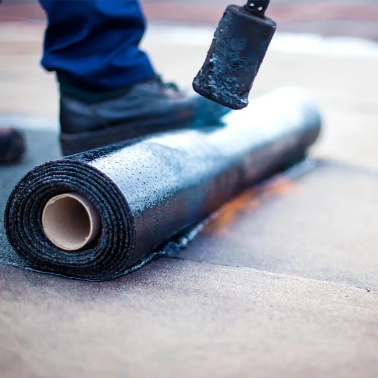 Рулонная гидроизоляция плоской кровли
