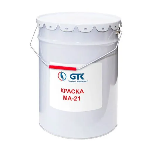 Краска МА-21 масляная густотертая