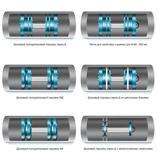 Полиуретановый поршень М4