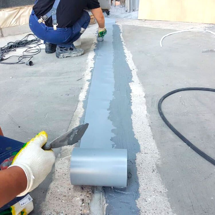 Герметизация деформационных швов