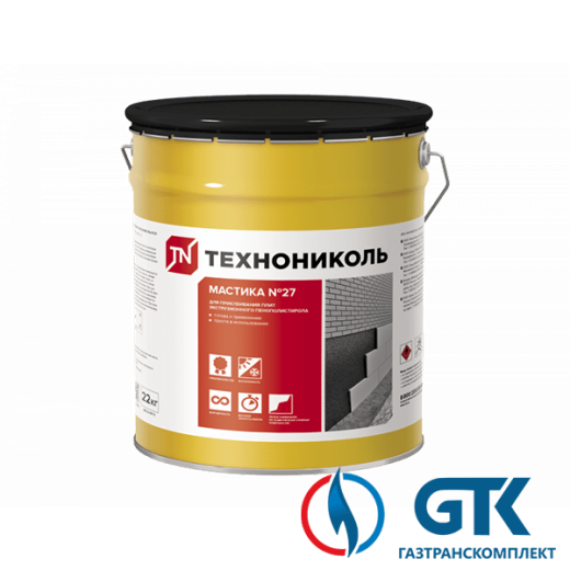 Мастика приклеивающая ТЕХНОНИКОЛЬ №27